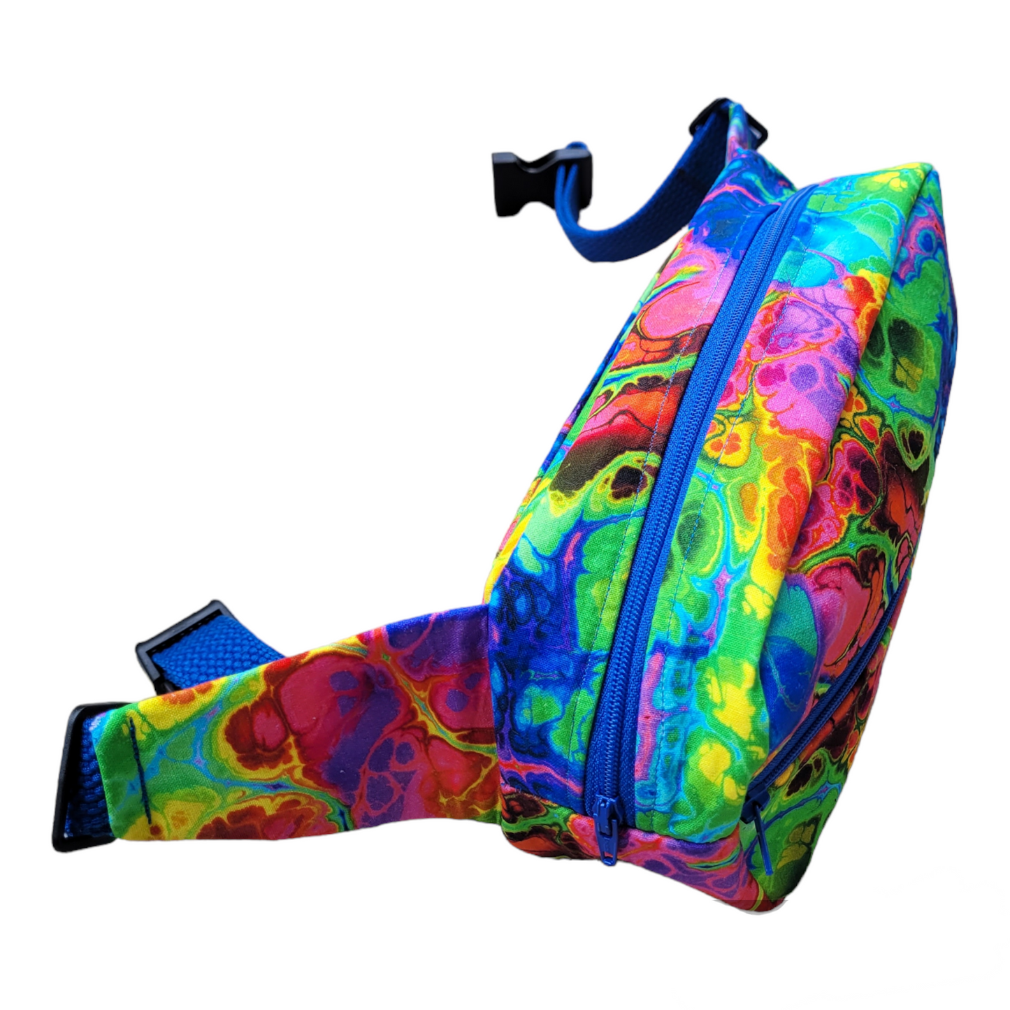 Rainbow Oil-spill Fanny Pack