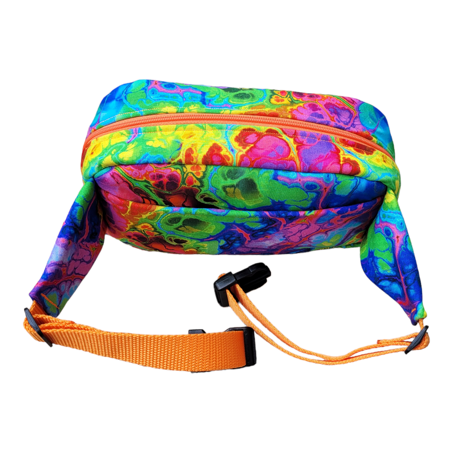 Rainbow Oil-spill Fanny Pack