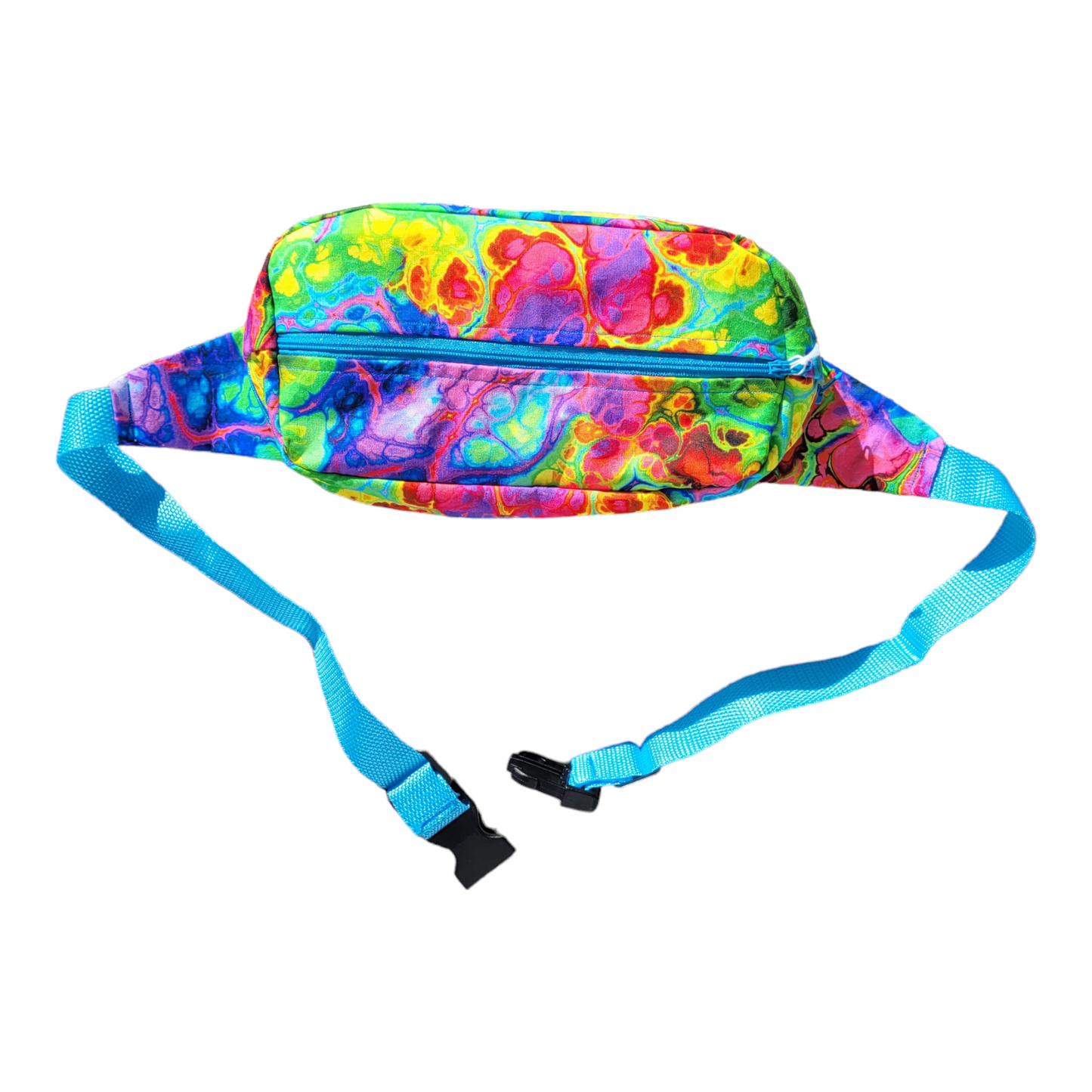 Rainbow Oil-spill Fanny Pack