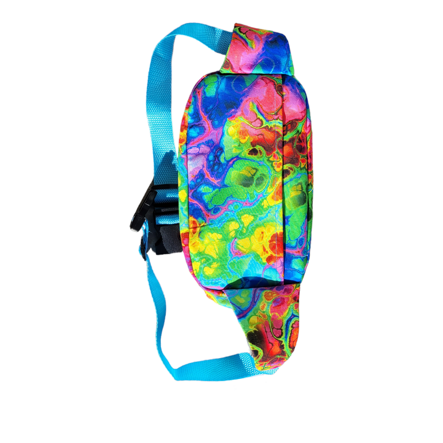 Rainbow Oil-spill Fanny Pack