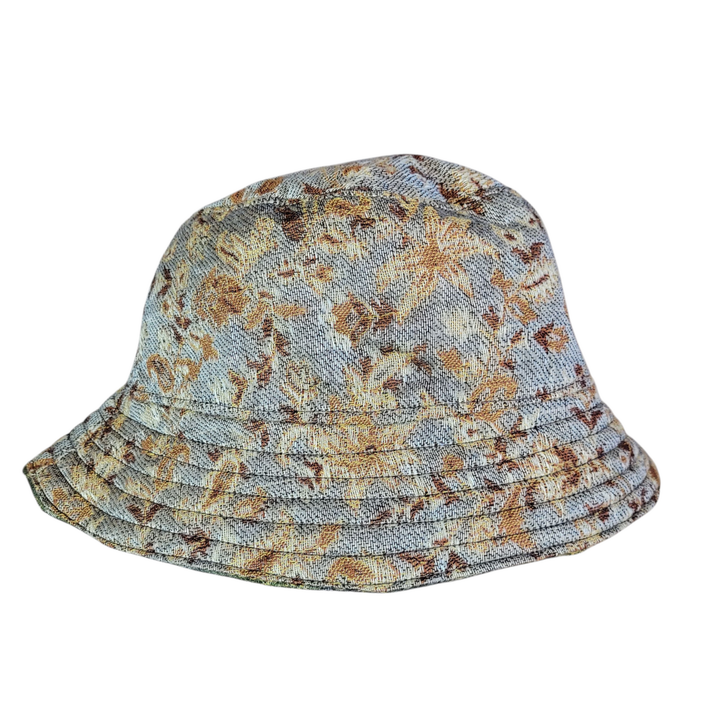 REVERSIBLE Pashmina Bucket Hat - Spruce Solstice