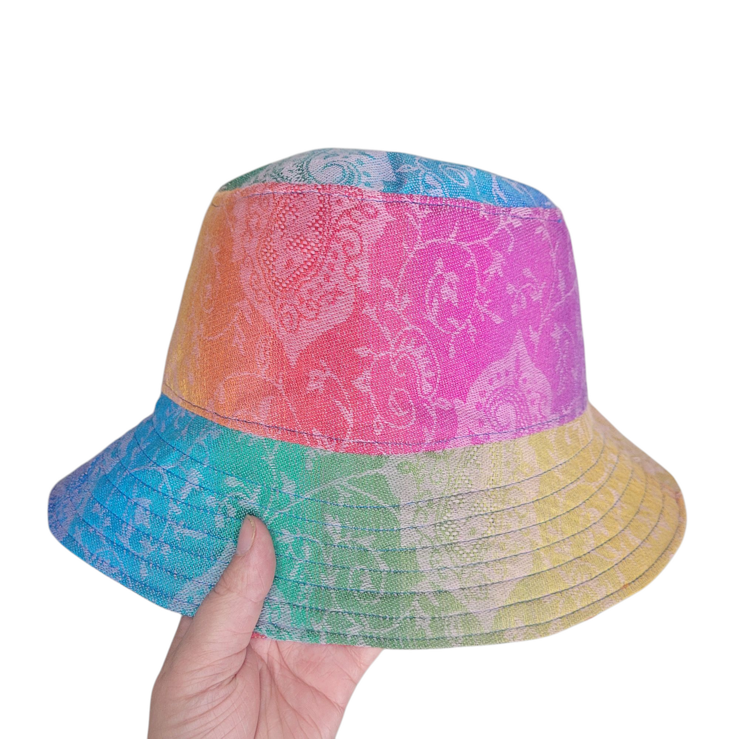 Reversible Pashmina Bucket Hat