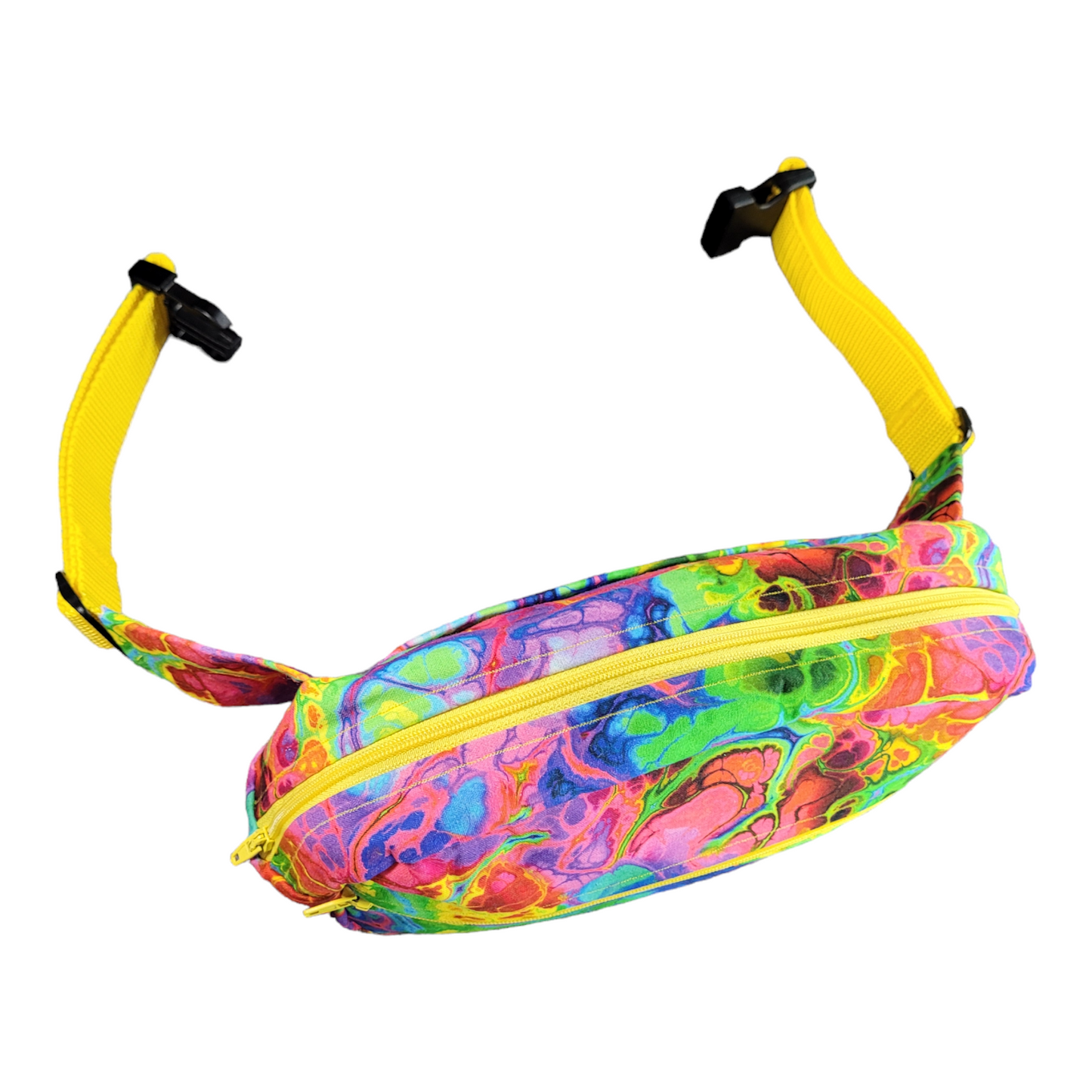Rainbow Oil-spill Fanny Pack
