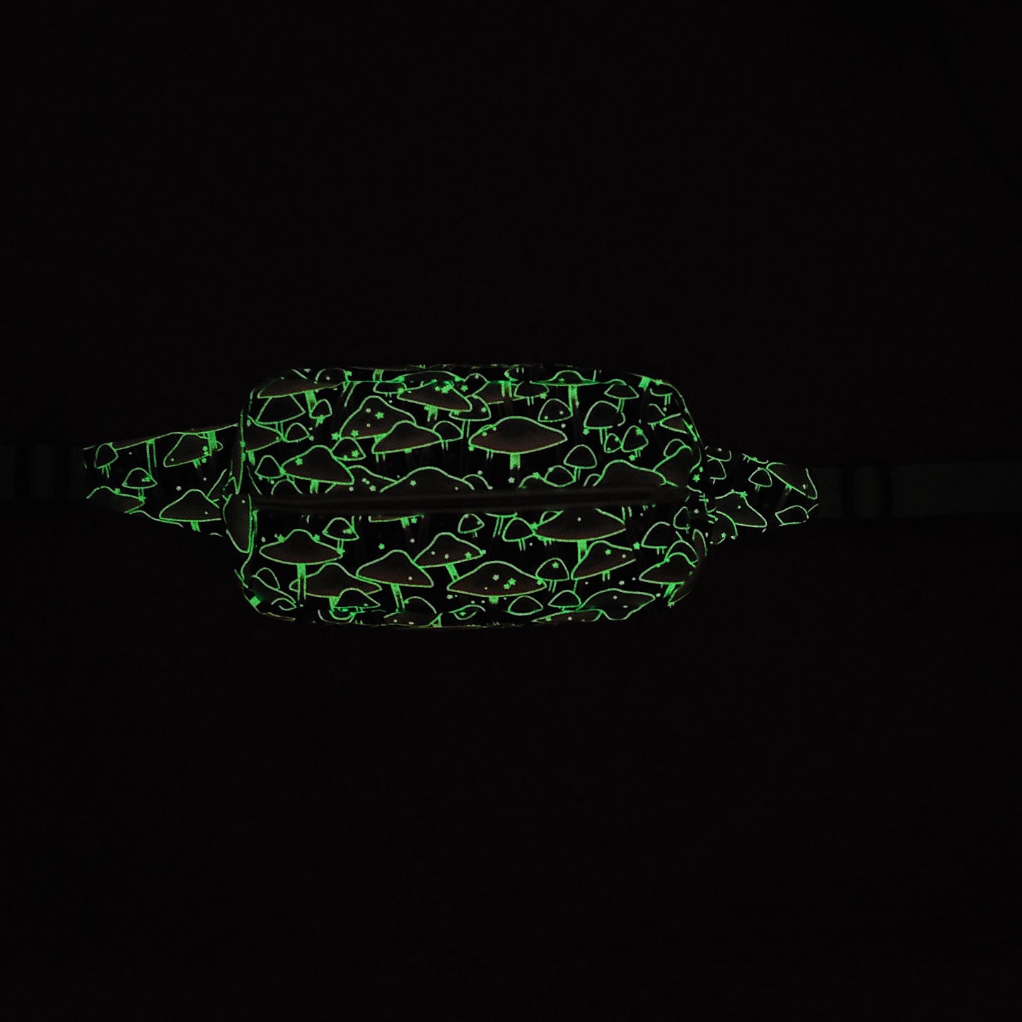 GLOW-IN-THE-DARK Blue Mushrooms