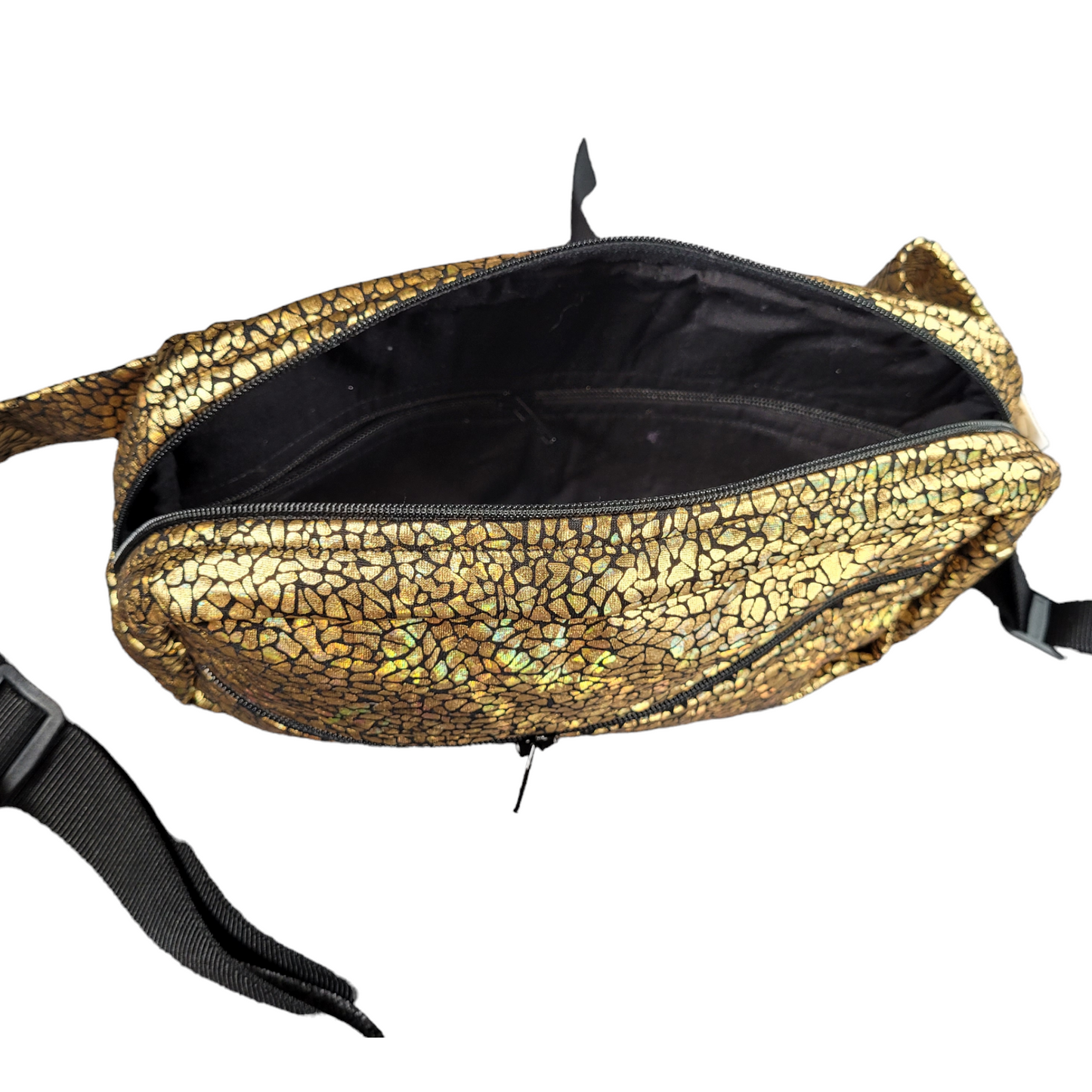 Gold Kaleidoscope Fanny Pack