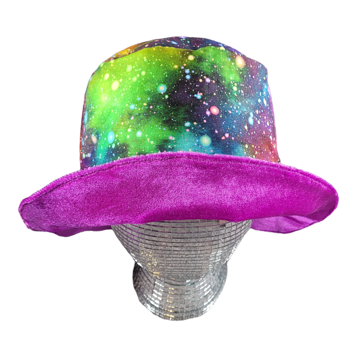 Galaxy Velour Bucket Hat