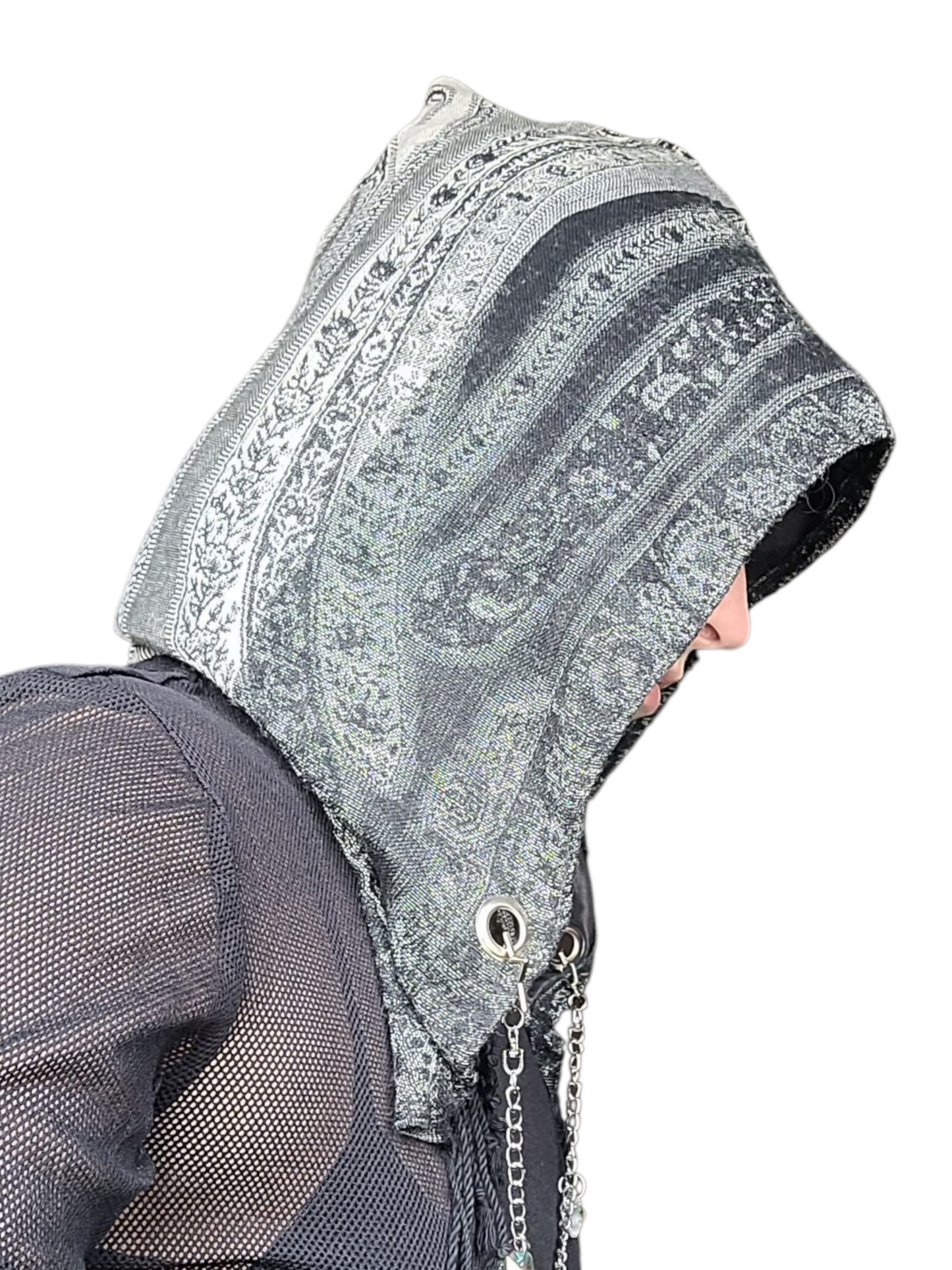 Pashmina Hood -  Midnight Myth
