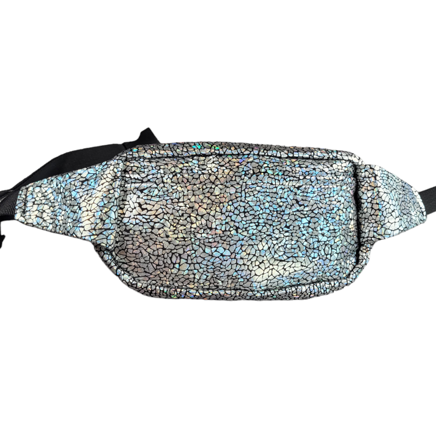 Silver Kaleidoscope Fanny Pack