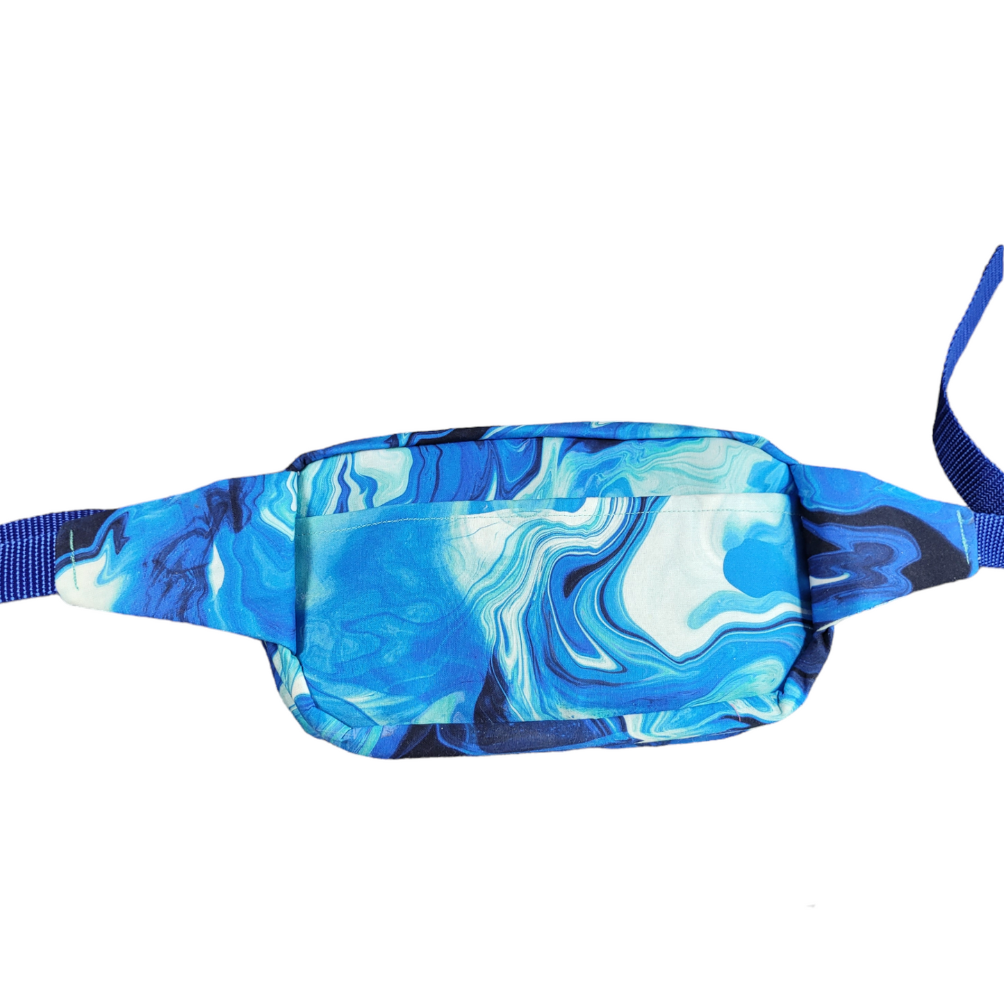 Blue Swirl Fanny Pack