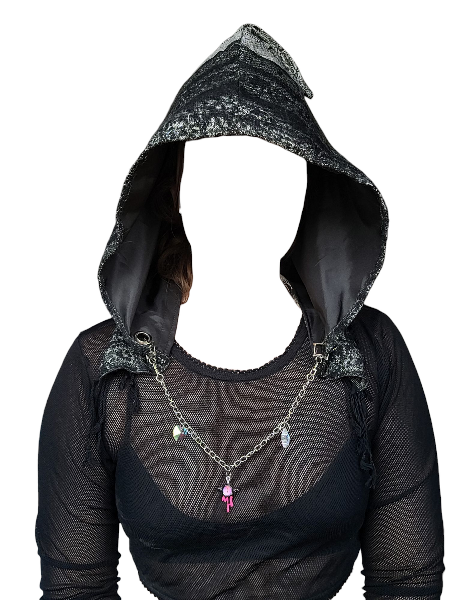Pashmina Hood -  Midnight Myth