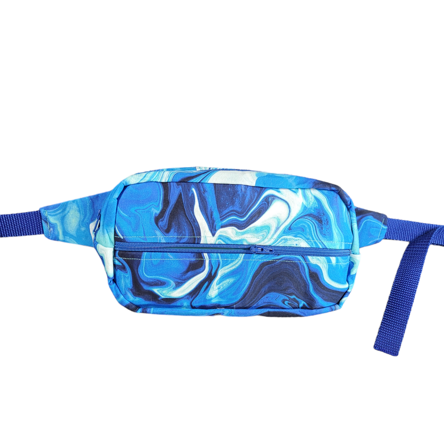 Blue Swirl Fanny Pack