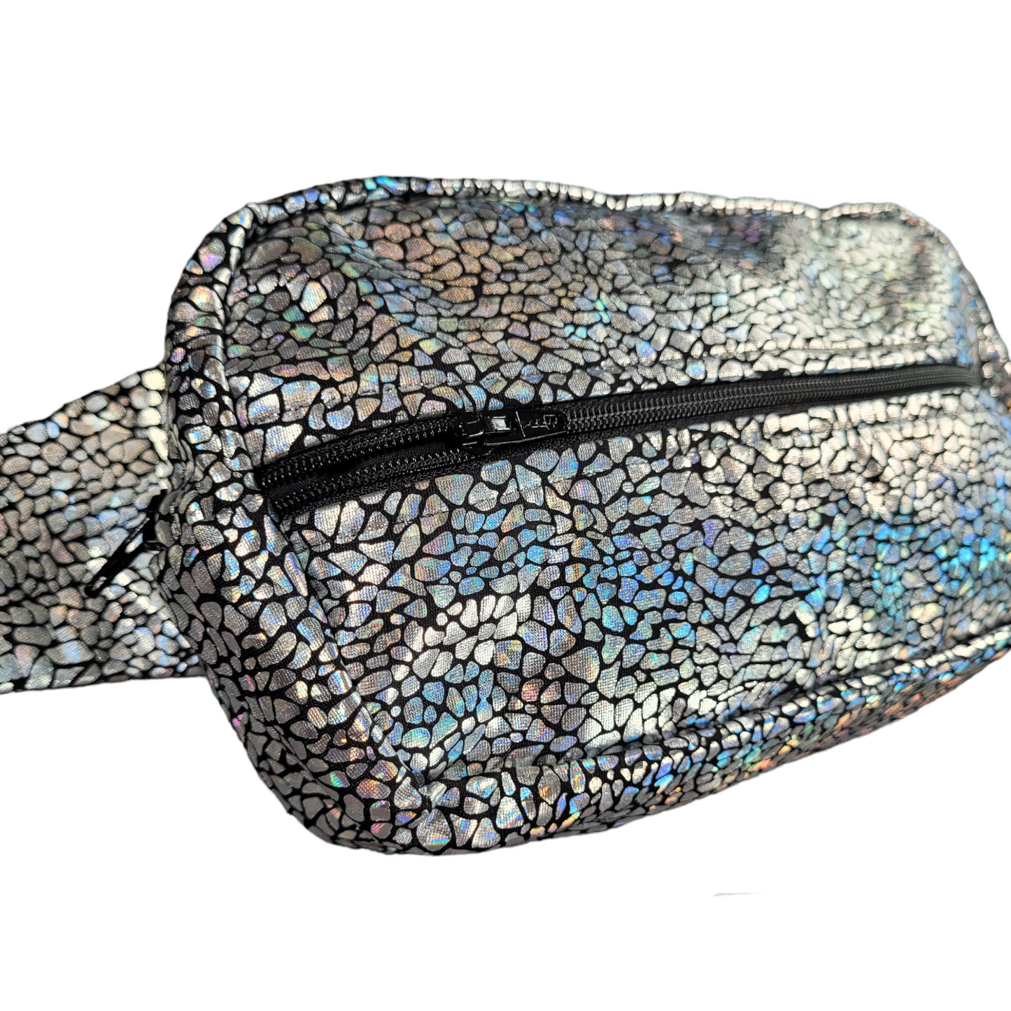 Silver Kaleidoscope Fanny Pack