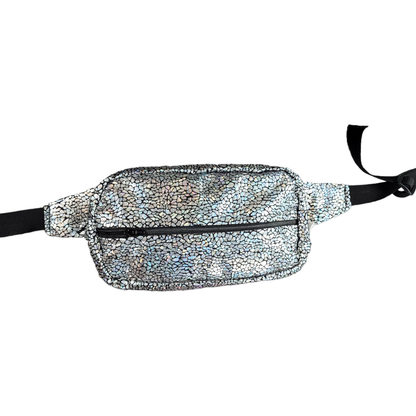 Silver Kaleidoscope Fanny Pack