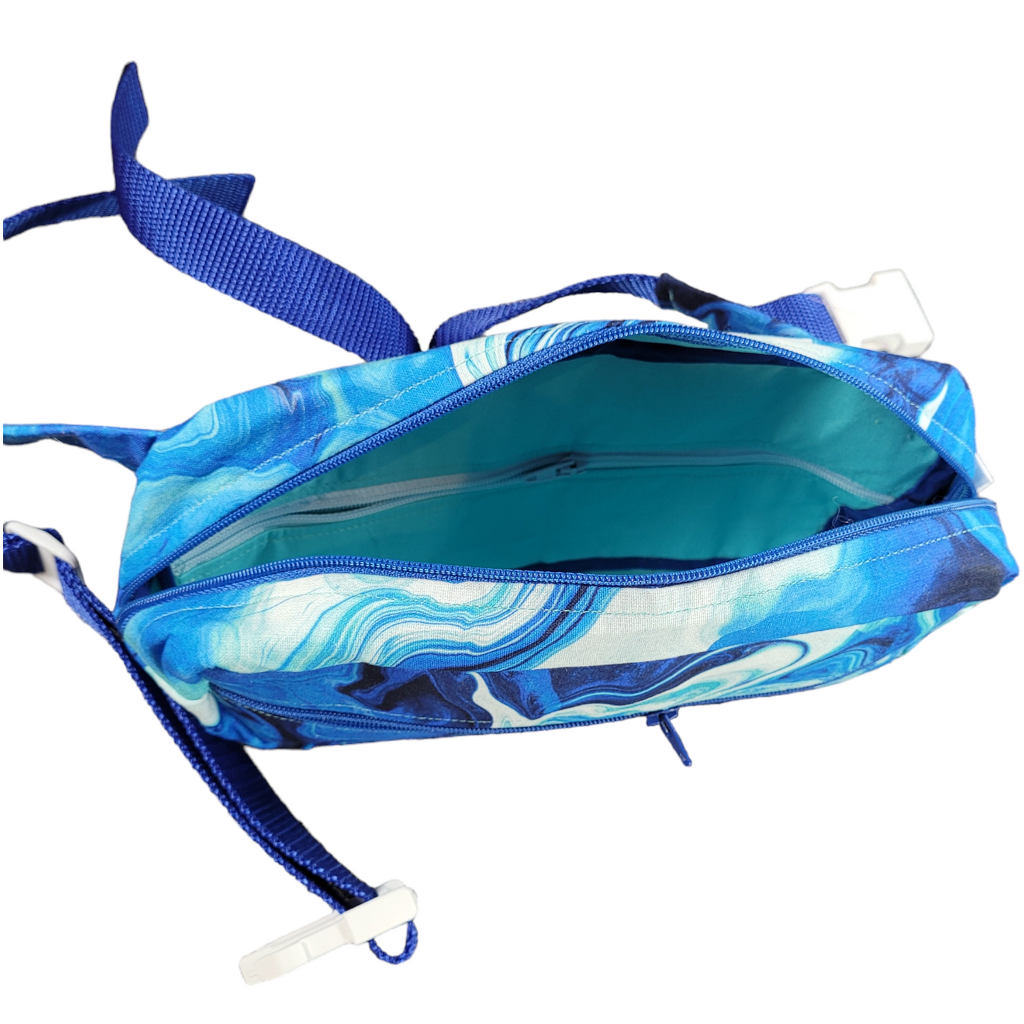 Blue Swirl Fanny Pack