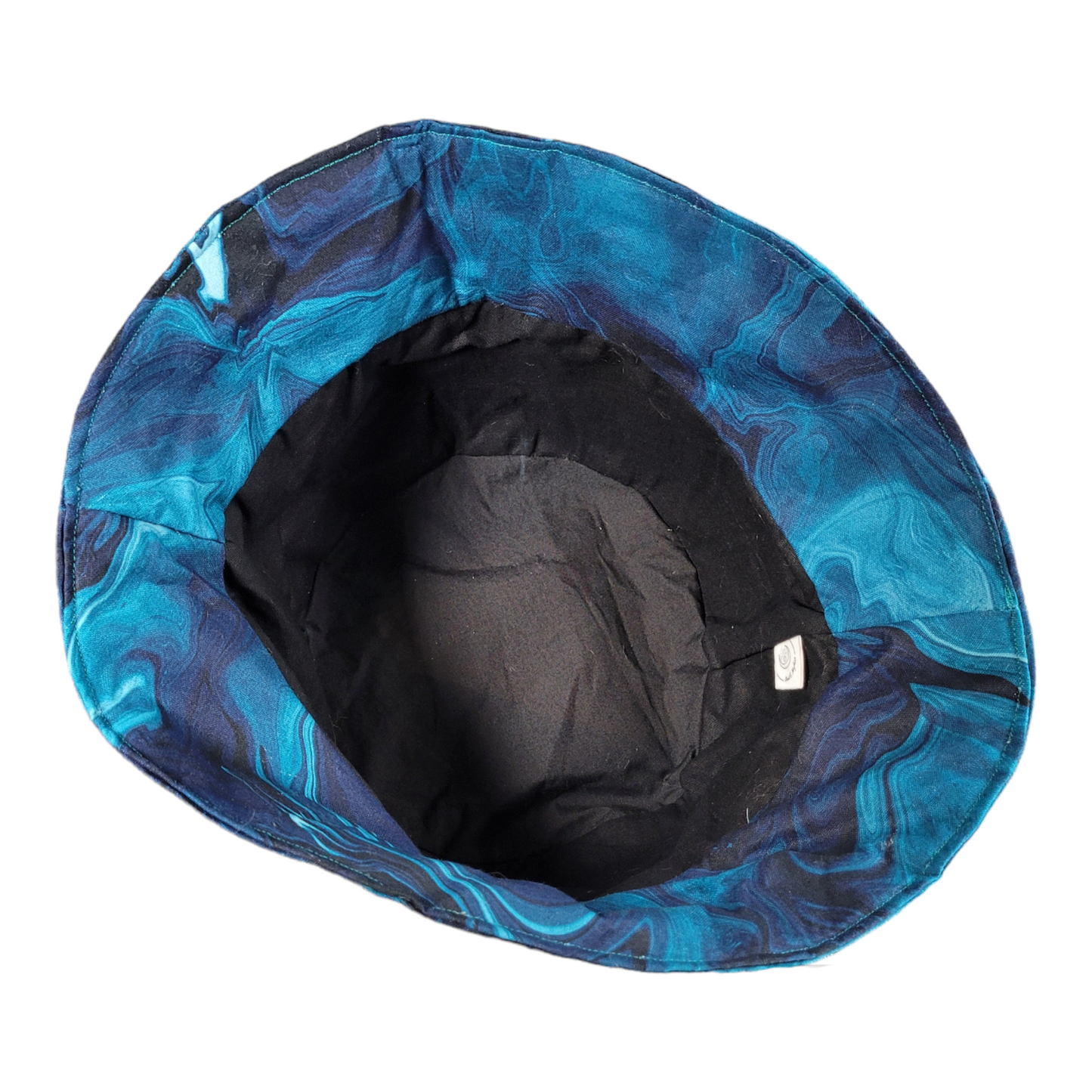 Dark Blue Swirl Bucket Hat