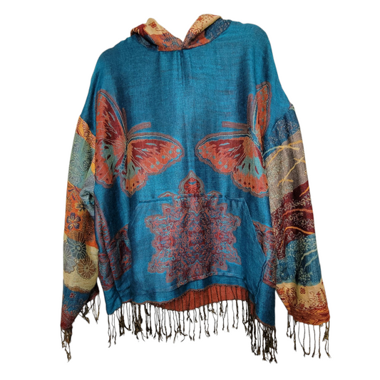 Butterflies Reclaimed - Pashmina Hoodie